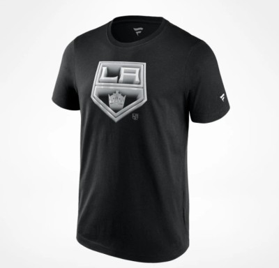 Los Angeles Kings tricou de bărbați Chrome Graphic T-Shirt Black - M foto
