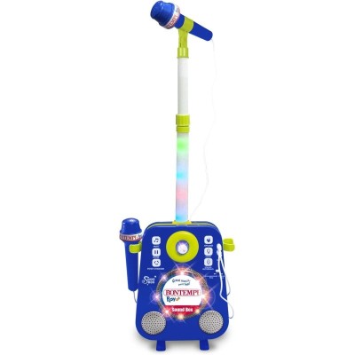 Set Karaoke cu 2 microfoane pe fir si Boxa SoundHub Bontempi foto