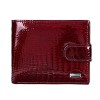 Portofel dama, BUSY LDY&amp;GTM&reg; Wine Rouge, piele naturala lacuita, multiple compartimente, poza, carte de identitate, visiniu