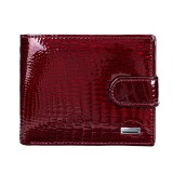 Cumpara ieftin Portofel dama, BUSY LDY&amp;GTM&reg; Wine Rouge, piele naturala lacuita, multiple compartimente, poza, carte de identitate, visiniu