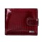 Portofel dama, BUSY LDY&amp;GTM&reg; Wine Rouge, piele naturala lacuita, multiple compartimente, poza, carte de identitate, visiniu