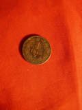 Moneda 1 kr.1860 Austria litera E (Transilvania) ,Cu ,cal.medie, Europa