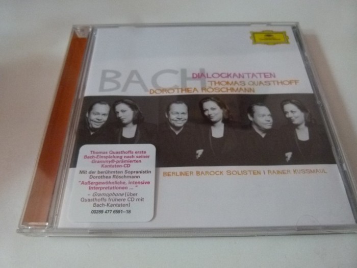 Dialockantaten - Bach, cd