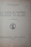 LA LEGENDE DE GENEVIEVE DE BRABANT ET SES VERSIONS ROUMAINES