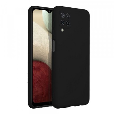 Husa pentru Samsung Galaxy A12 A125 / M12 M127 / A12 Nacho A127, OEM, Silicone, Neagra foto