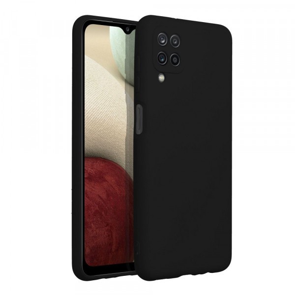 Husa pentru Samsung Galaxy A12 A125 / M12 M127 / A12 Nacho A127, OEM, Silicone, Neagra