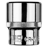 Tubulara hexagonala 3/8 18 mm din otel CrV, aderenta buna, NEO