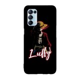 Husa compatibila cu Oppo A72 model Luffy One Piece, Silicon, TPU, Viceversa, Transparent, Carcasa