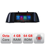 Navigatie dedicata Seria 5 F10 2010-2012 CIC Octa Core cu Android Radio Bluetooth Internet GPS WIFI DSP 4+64GB 4G Kit-f10-cic+E CarStore Technology