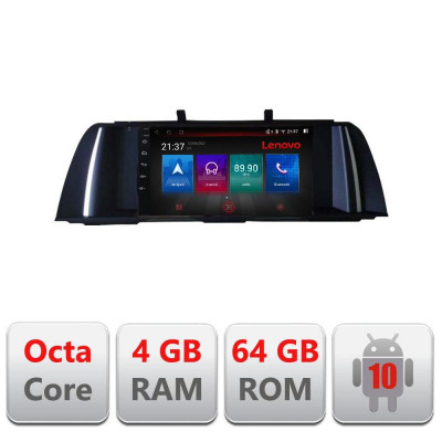 Navigatie dedicata Seria 5 F10 2010-2012 CIC Octa Core cu Android Radio Bluetooth Internet GPS WIFI DSP 4+64GB 4G Kit-f10-cic+E CarStore Technology foto