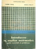 Constantin Popa - Introducere in analiza matematica prin exercitii si probleme (Editia: 1976)