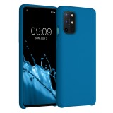Husa pentru OnePlus 8T, Silicon, Albastru, 53683.228, kwmobile, Carcasa