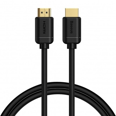 Cablu Video Baseus, HDMI - HDMI, 4K, 2m, Negru CAKGQ-B01 foto