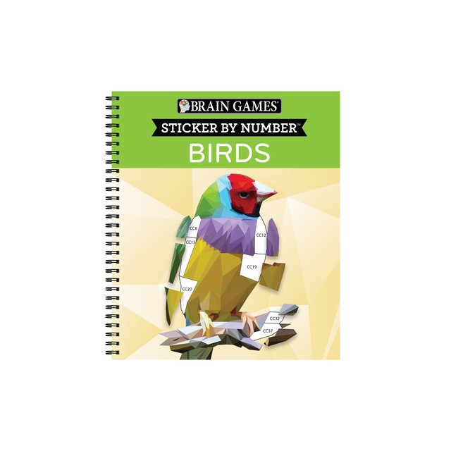 Brain Games - Sticker by Number: Birds (42 Images)