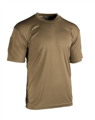 Tricou Quick Dry Mil-Tec Dark Earth M foto