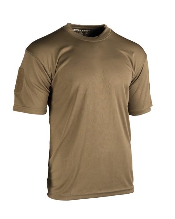 Tricou Quick Dry Mil-Tec Dark Earth M