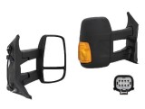 Oglinda usa exterioara Ford Transit/Tourneo, 01.20, partea Dreapta, reglare electrica; textil; incalzit; sticla convexa; geam cromat; cu