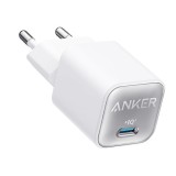 Incarcator Priza GaN, Type-C, 30W - Anker (A2147G21) - White