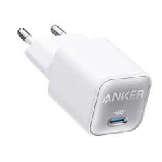 Incarcator Priza GaN, Type-C, 30W - Anker (A2147G21) - White