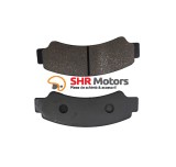 02. Placute frana fata CF Moto CForce 450 / 520 / 550 aftermarket negre