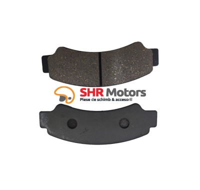 02. Placute frana fata CF Moto CForce 450 / 520 / 550 aftermarket negre foto
