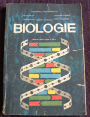 Manual de biologie pentru clasa a XII-a, genetica si evolutionism, 1990 foto