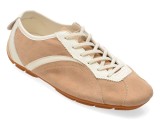 Cumpara ieftin Pantofi sport GRYXX bej, 60081, din piele intoarsa