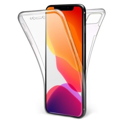 Husa Pentru APPLE iPhone 11 - 360 Grade Luxury PC Plus TPU TSS, Transparent foto