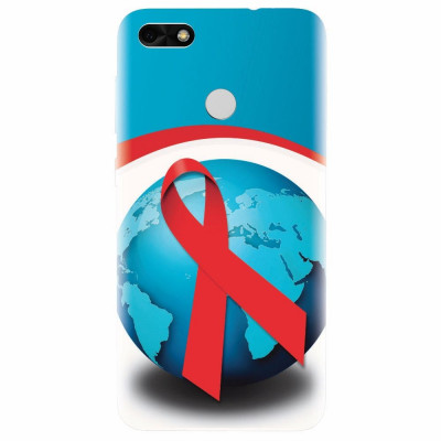 Husa silicon pentru Huawei P9 Lite, World Aids Day foto