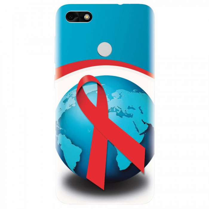 Husa silicon pentru Huawei P9 Lite, World Aids Day