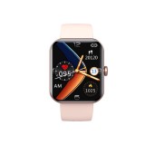 Smartwatch ZYTEQ&reg; 1.91", Bluetooth, Fitness &amp; Sport, Rezistent la Apă, Monitorizare Ritm Cardiac și Somn, Notificări Apeluri,Mesaje, Android/iOS,Roz