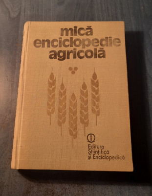 Mica enciclopedie agricola Gheorghe Bilteanu foto