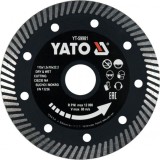 Yato Disc diamantat taiat gresie,faianta,ceramica 115 x 22.2 x 1.3 mm