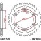 Pinion spate 47 dinti pas lant 520 - Suzuki RM 125 (83-12) - RM 250 (81-12) - RM-Z 250 (07-17) - DR 350 (90-97) - DR-Z 400 - RM-Z 450