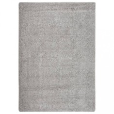 vidaXL Covor pufos, gri &amp;icirc;nchis, 160x230 cm, antiderapant foto