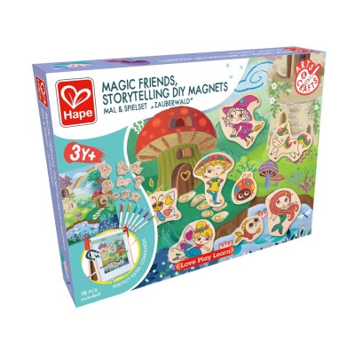 Kit de creat magneti tematica Fantasy - 17 piese foto