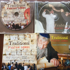 yaacov shapiro traditional yiddish songs cd disc muzica idis evreiasca jewish NM