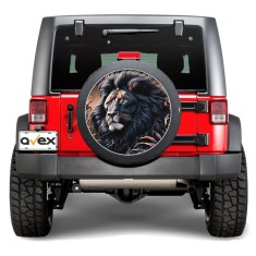 Sticker Auto &ldquo;Roata de Rezerva&rdquo; rezistenta la intemperii si raze UV, diametru 55 cm, Cod: AVX-RR04