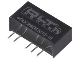 Convertor DC/DC 2W 4,5-5,5V la 15VDC și -15VDC