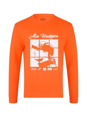 Red Bull Racing hanorac de bărbați Max Verstappen MV1 orange F1 Team 2024 - XL foto
