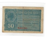 Romania 1917 - 50 bani, Banca Generala Romana, uzat
