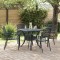 vidaXL Scaun 4 pcs Antracit 56 x 65 x 89cm Oțel 362776