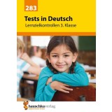 &Uuml;bungsheft mit Tests in Deutsch 3. Klasse