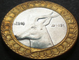 Cumpara ieftin Moneda bimetal 50 DINARI - ALGERIA, anul 2010 * cod 3488, Africa