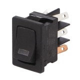 Intrerupator OFF-ON, 2 pozitii, DPST, C&amp;K, DM64J72S205Q3, T234486