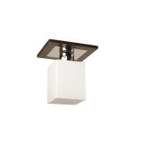 Plafoniera Andra Wenge 1xE27 60W, Erste
