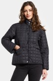 Didriksons geacă ALBA culoarea negru, de tranziție, 505874