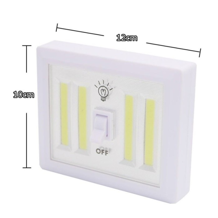 Lampa LED Aplicata Cu Magnet 12W COB pe baterii