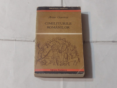 ARTUR GOROVEI - CIMILITURILE ROMANILOR foto