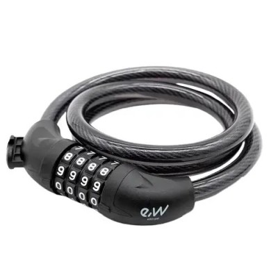 Lanț anti - furt, trotinetă / scuter / bicicletă electrică, EWLK024, 88 cm, negru | Motorevolution foto